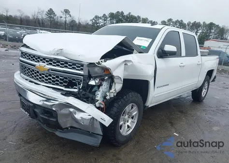 2015 Chevrolet Silverado 1500 1Lt из США, поврежденный, VIN 3GCUKREC6FG111319